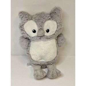 Animal Adventure Owl Plush‎ 12" Stuffed Animal Toy Gray White